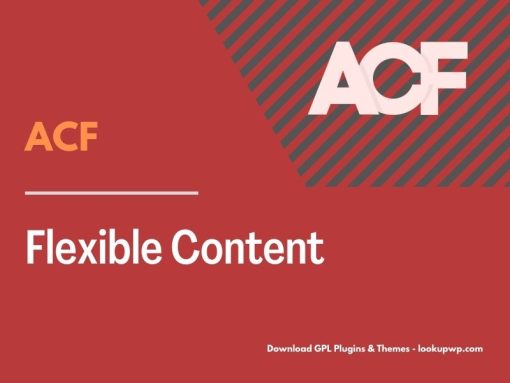 Advanced Custom Fields Flexible Content Addon pimg