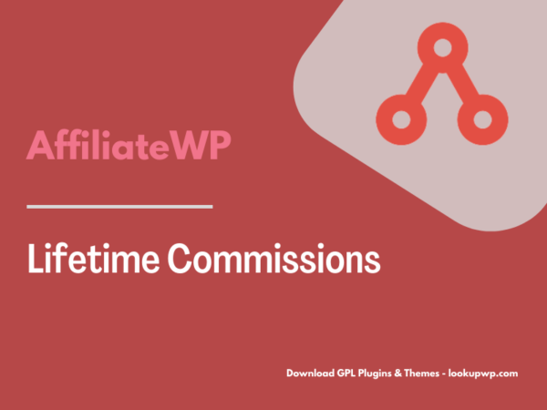 AffiliateWP – Lifetime Commissions Pimg
