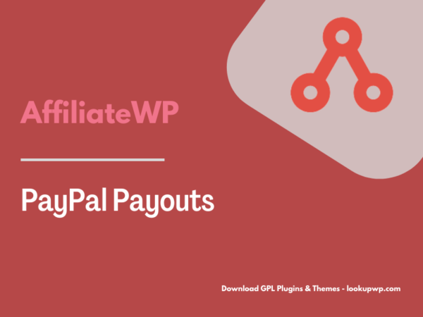 AffiliateWP – PayPal Payouts Pimg