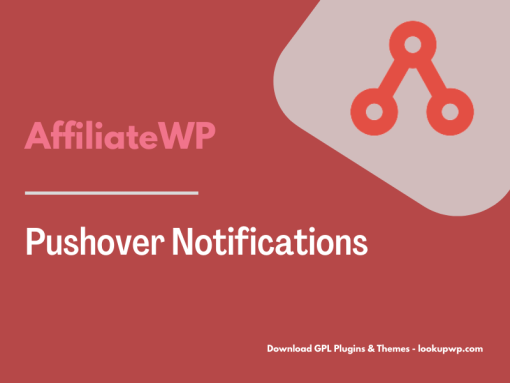 AffiliateWP – Pushover Notifications Pimg