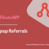 AffiliateWP – Signup Referrals Pimg