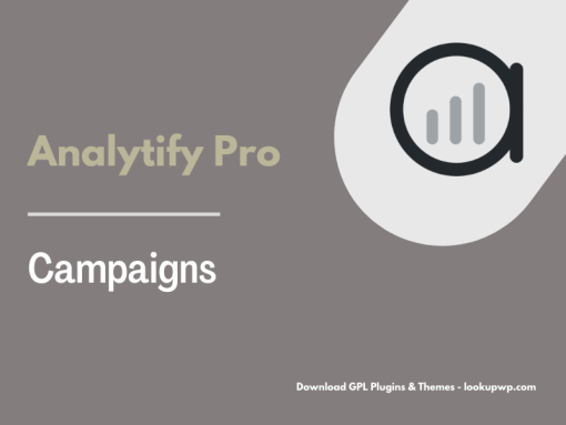 Analytify Pro Campaigns Addon Pimg