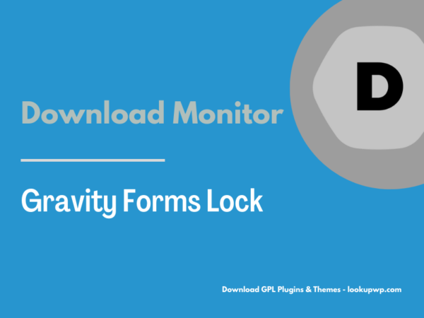 Download Monitor Gravity Forms Lock Pimg