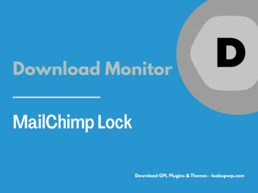 Download Monitor MailChimp Lock Pimg