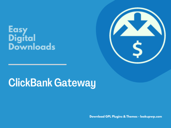 Easy Digital Downloads ClickBank Gateway Pimg