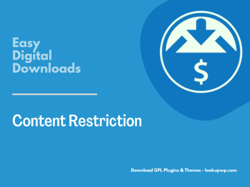 Easy Digital Downloads Content Restriction Pimg