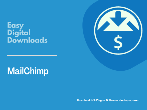 Easy Digital Downloads MailChimp Pimg