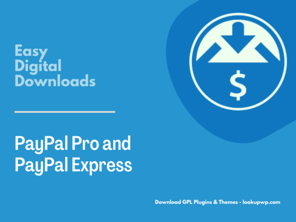 Easy Digital Downloads PayPal Pro and PayPal