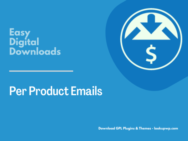 Easy Digital Downloads Per Product Emails Pimg