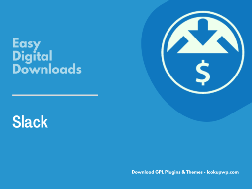 Easy Digital Downloads Slack Pimg