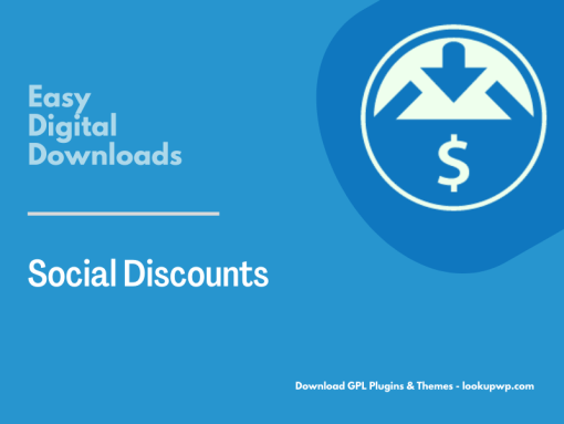 Easy Digital Downloads Social Discounts Pimg