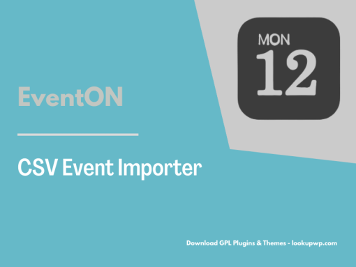 EventOn CSV Event Importer Pimg