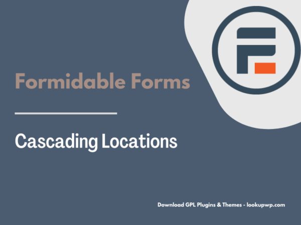 Formidable Forms – Cascading Locations Pimg