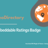 GeoDirectory Embeddable Ratings Badge Pimg