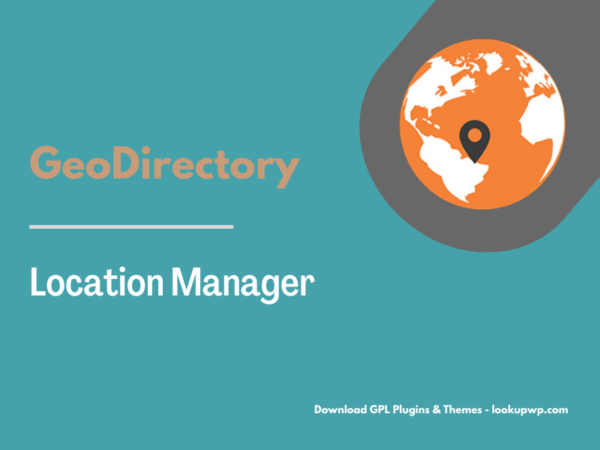 GeoDirectory Location Manager Pimg