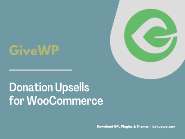 Give – Donation Upsells for WooCommerce Pimg