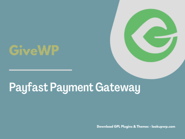 Give – Payfast Payment Gateway Pimg