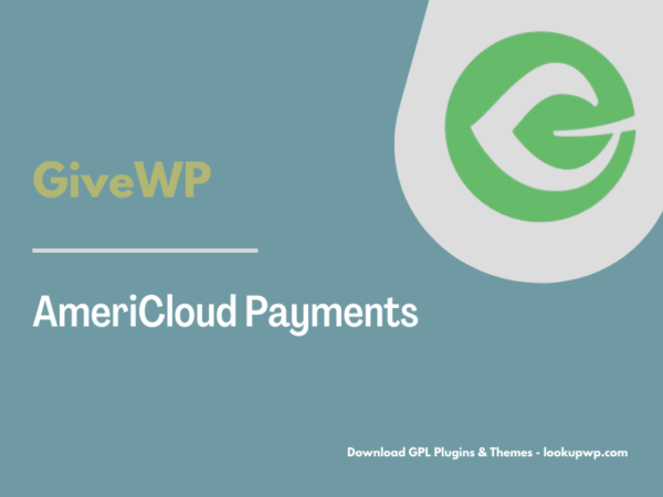 GiveWP – AmeriCloud Payments Pimg