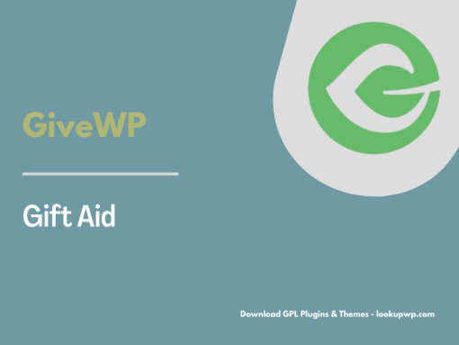 GiveWP – Gift Aid Pimg