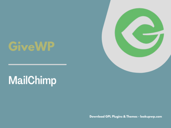 GiveWP – MailChimp Pimg