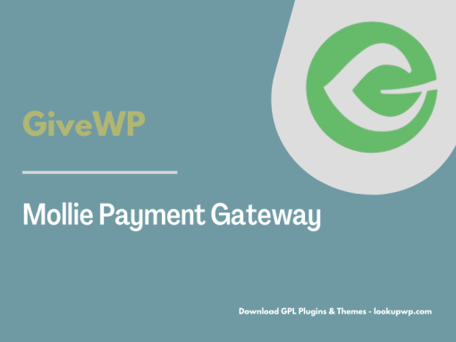 GiveWP – Mollie Payment Gateway Pimg