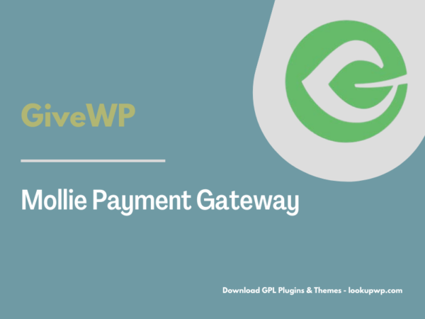 GiveWP – Mollie Payment Gateway Pimg
