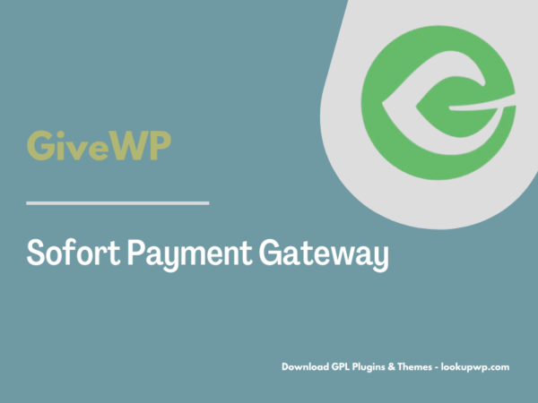 GiveWP – Sofort Payment Gateway Pimg