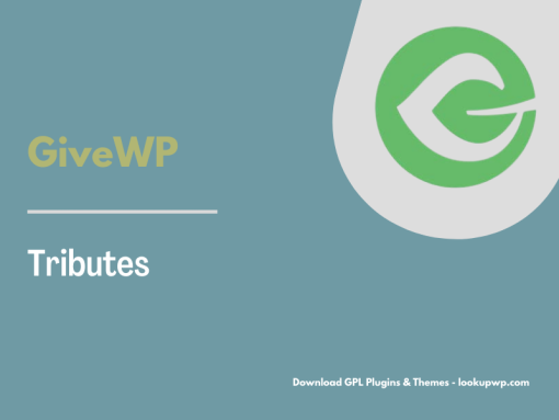 GiveWP – Tributes Pimg