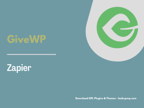 GiveWP – Zapier Pimg