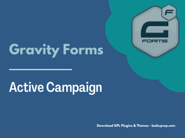 Gravity Forms Active Campaign Addon Pimg