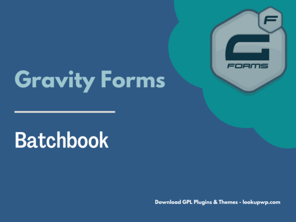 Gravity Forms Batchbook Addon Pimg