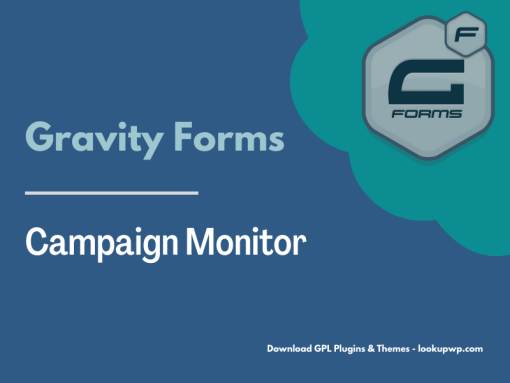 Gravity Forms Campaign Monitor Addon Pimg