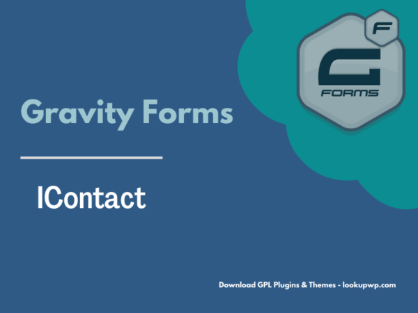 Gravity Forms IContact Addon Pimg