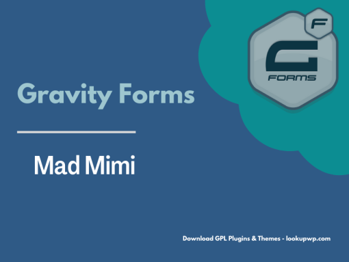 Gravity Forms Mad Mimi Addon Pimg