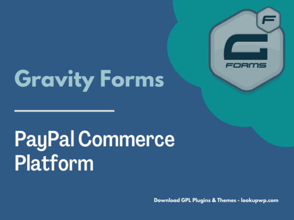 Gravity Forms PayPal Commerce Platform AddOn Pimg