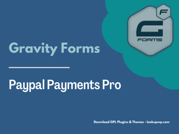 Gravity Forms Paypal Payments Pro Addon Pimg