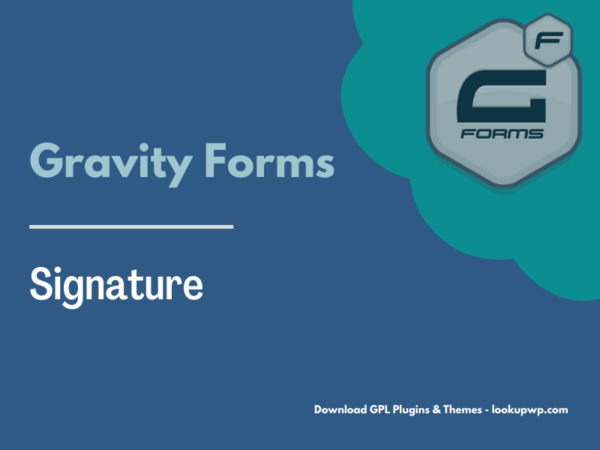 Gravity Forms Signature Addon Pimg