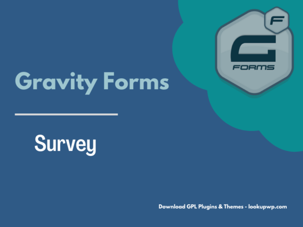 Gravity Forms Survey Addon Pimg