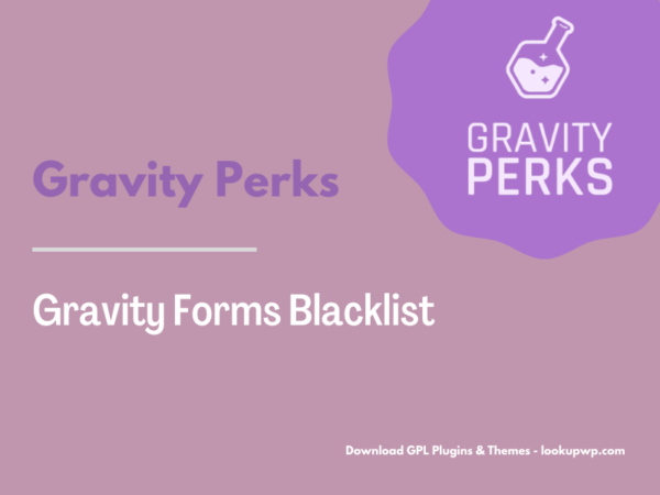 Gravity Perks – Gravity Forms Blacklist Pimg