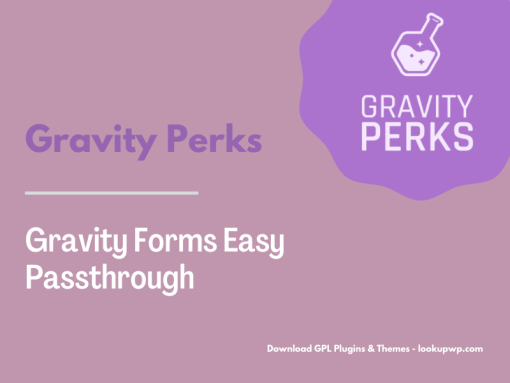 Gravity Perks – Gravity Forms Easy Passthrough Pimg