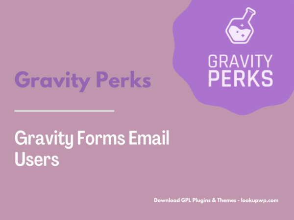 Gravity Perks – Gravity Forms Email Users Pimg
