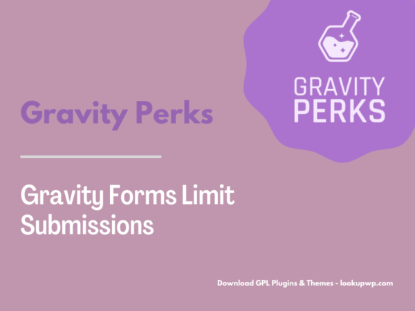 Gravity Perks – Gravity Forms Limit Submissions Pimg
