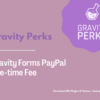 Gravity Perks – Gravity Forms PayPal One time Fee Pimg