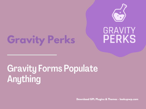 Gravity Perks – Gravity Forms Populate Anything Pimg