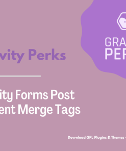 Gravity Perks – Gravity Forms Post Content Merge Tags