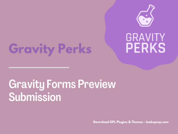 Gravity Perks – Gravity Forms Preview Submission Pimg