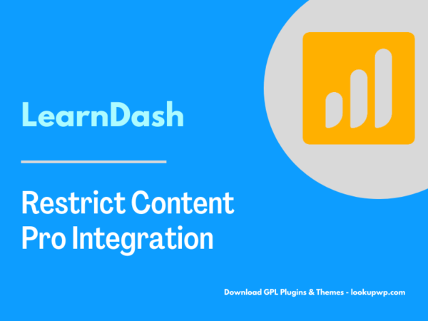 LearnDash LMS Restrict Content Pro Integration Pimg