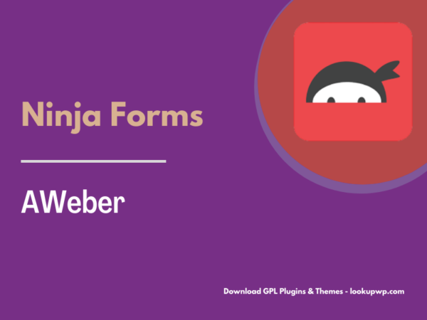Ninja Forms AWeber Pimg