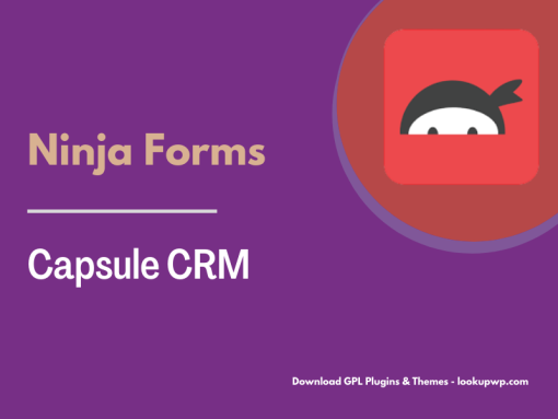 Ninja Forms Capsule CRM Pimg