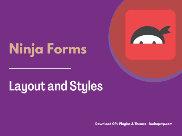Ninja Forms Layout and Styles Pimg